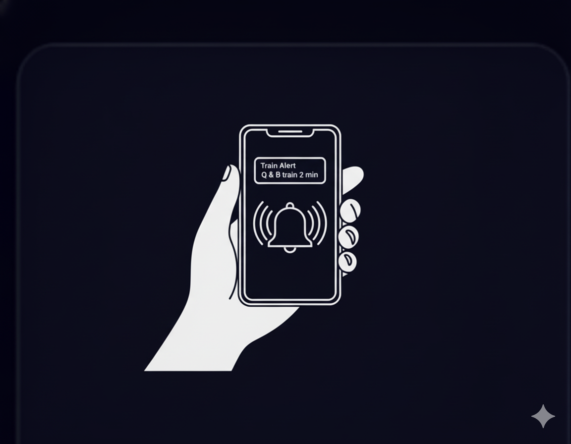 Live Activity with train times